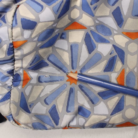 Tumi Voyageur Halle Backpack Moroccan Mosaic Tile Blue - Picture 10 of 13